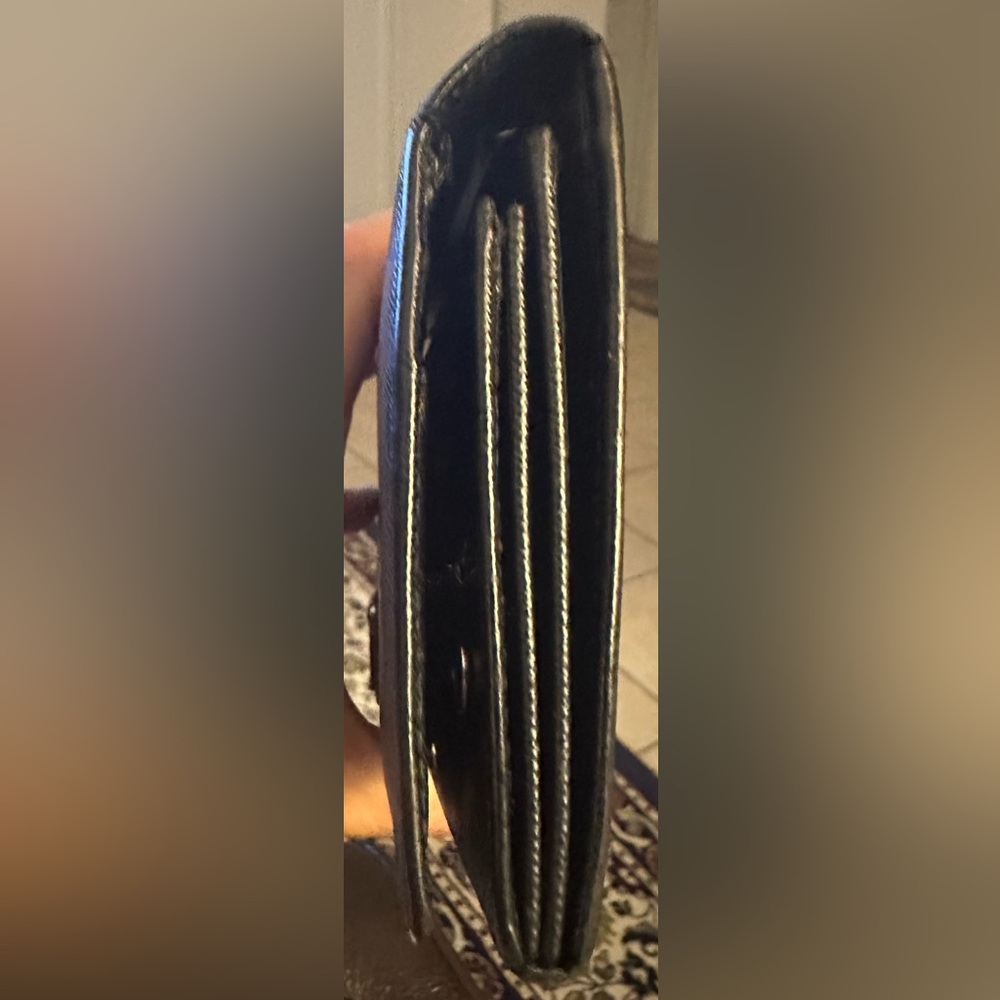 Prada Black Saffiano Leather Wallet - Picture 9 of 11